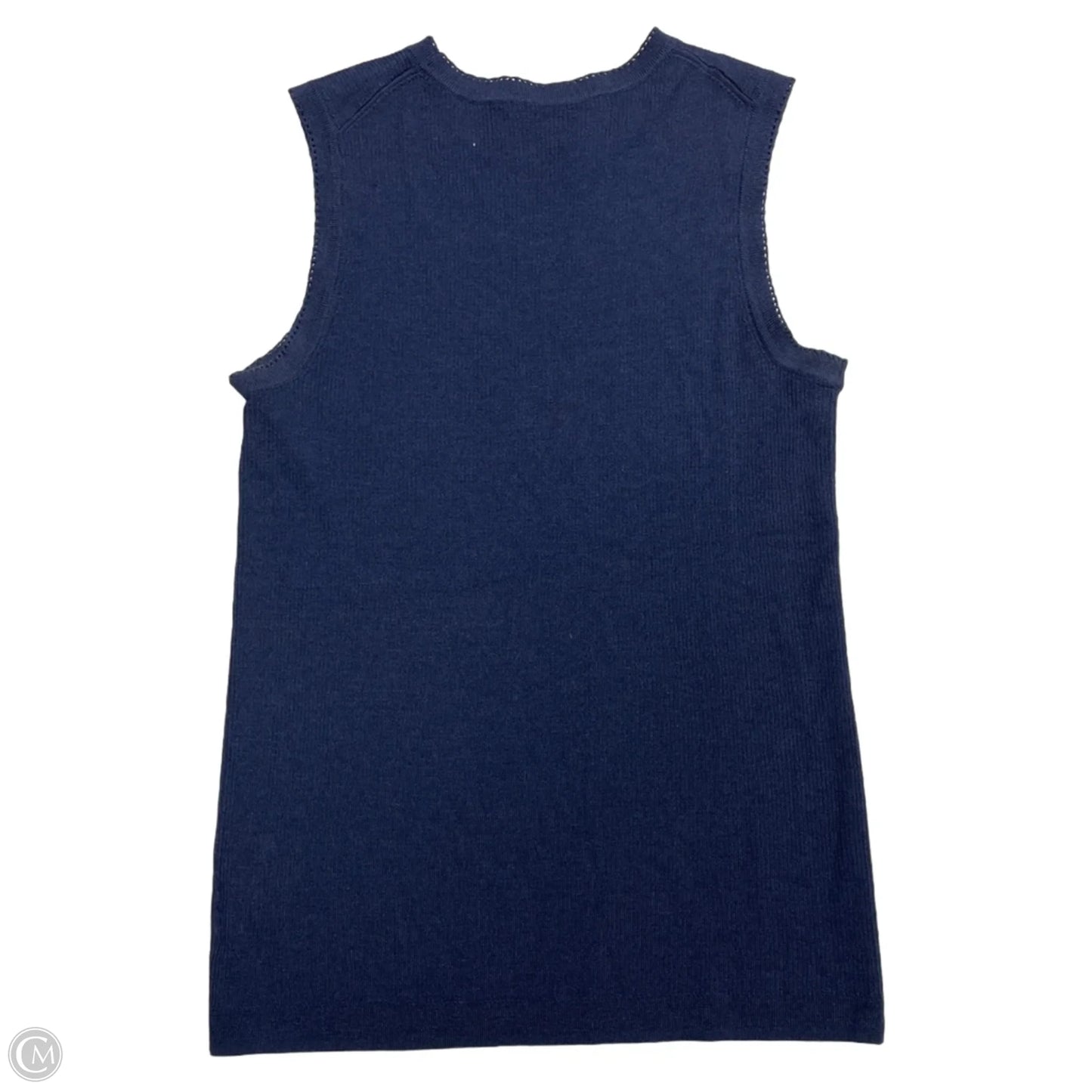 Top Sleeveless By St. John In Navy, Size: S