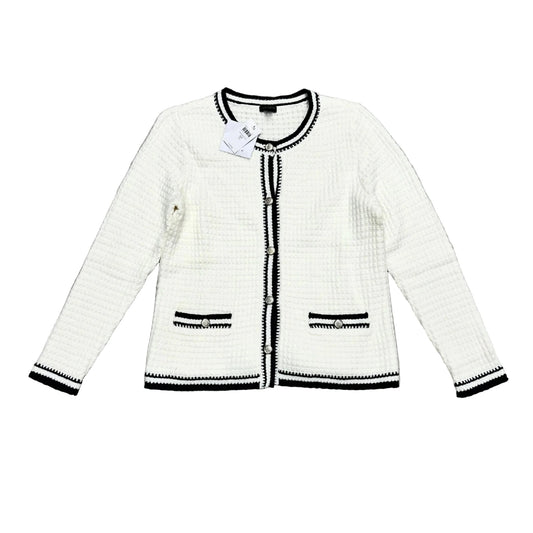 Sweater Cardigan By J. Jill In White, Size: Sp