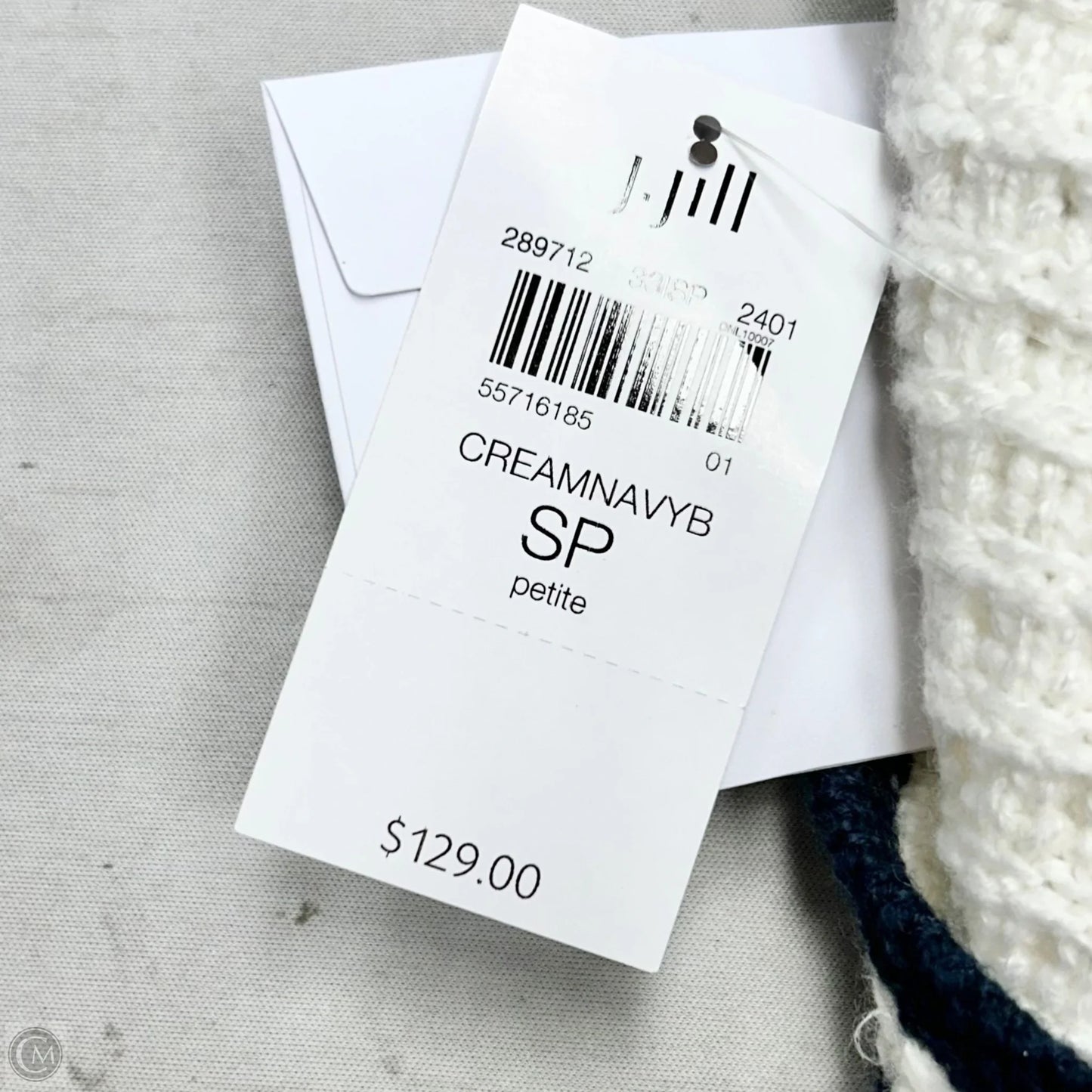 Sweater Cardigan By J. Jill In White, Size: Sp