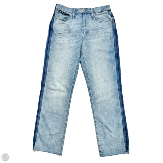 Jeans Straight By Point Sur In Blue Denim, Size: 14l