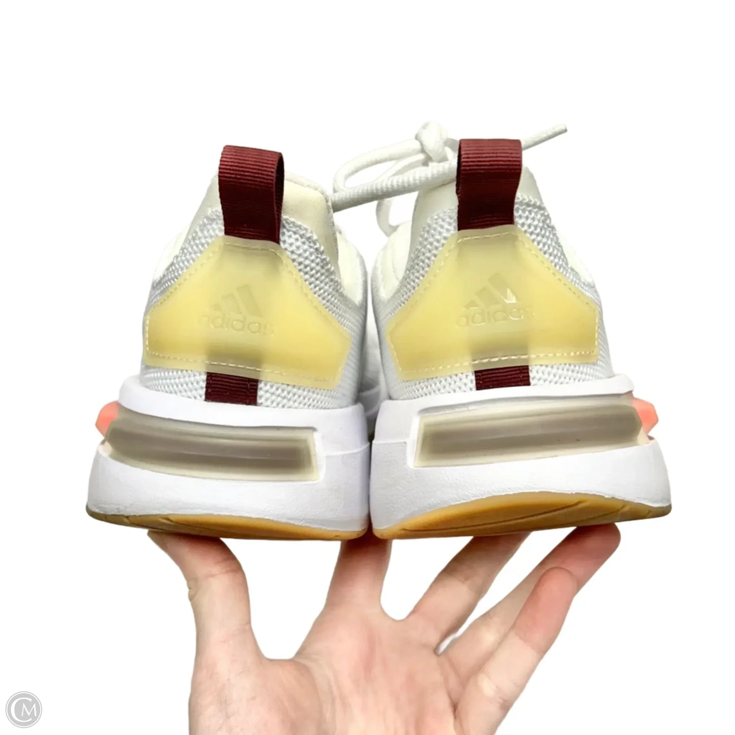 Shoes Athletic By Adidas In White, Size: 9.5