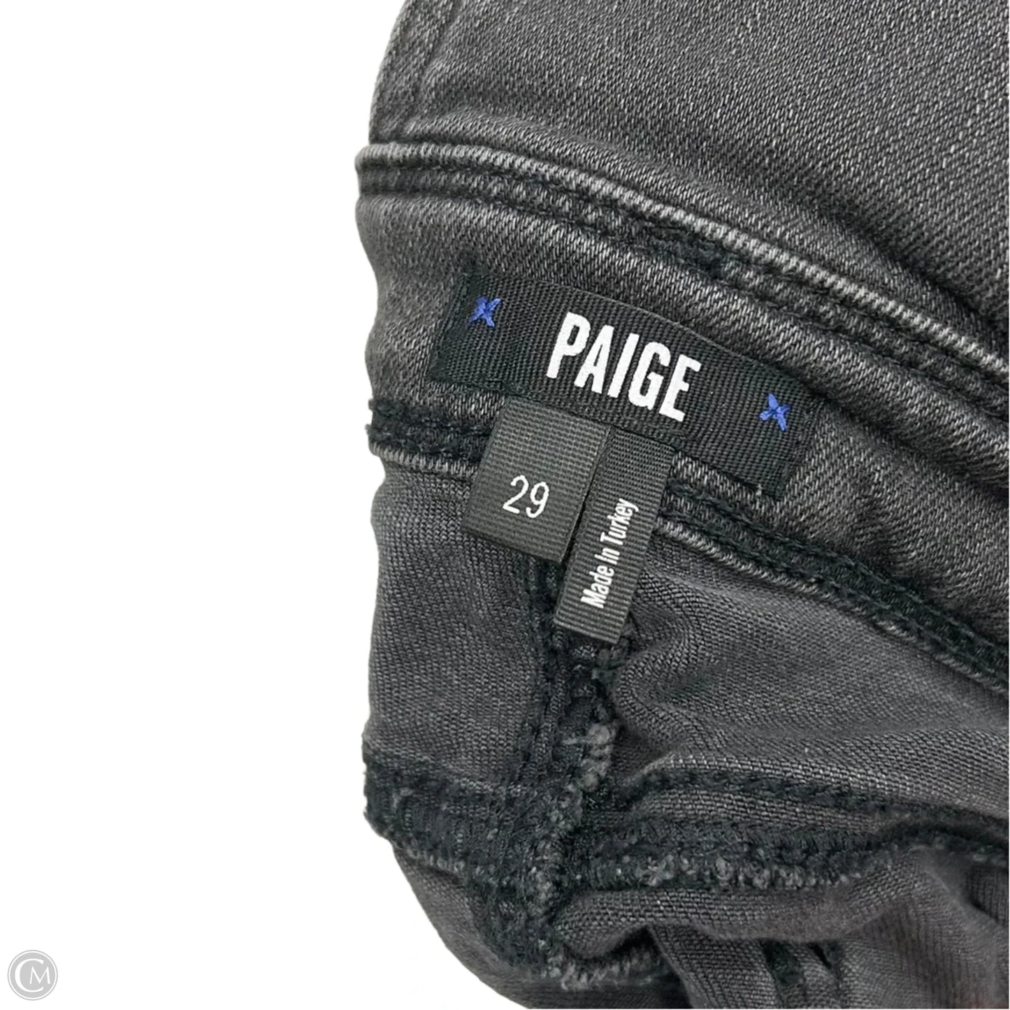 Overalls By Paige In Black Denim, Size: M