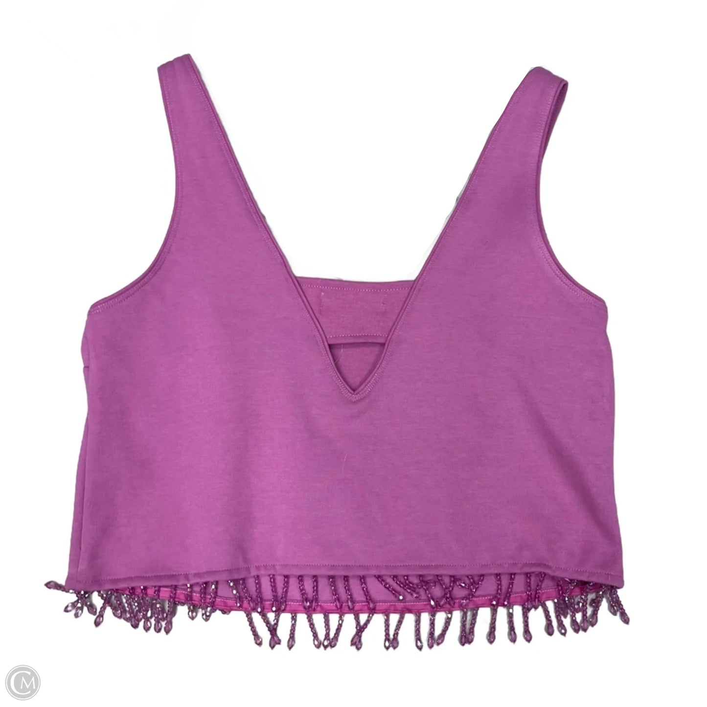 Top Sleeveless By Anthropologie In Purple, Size: M