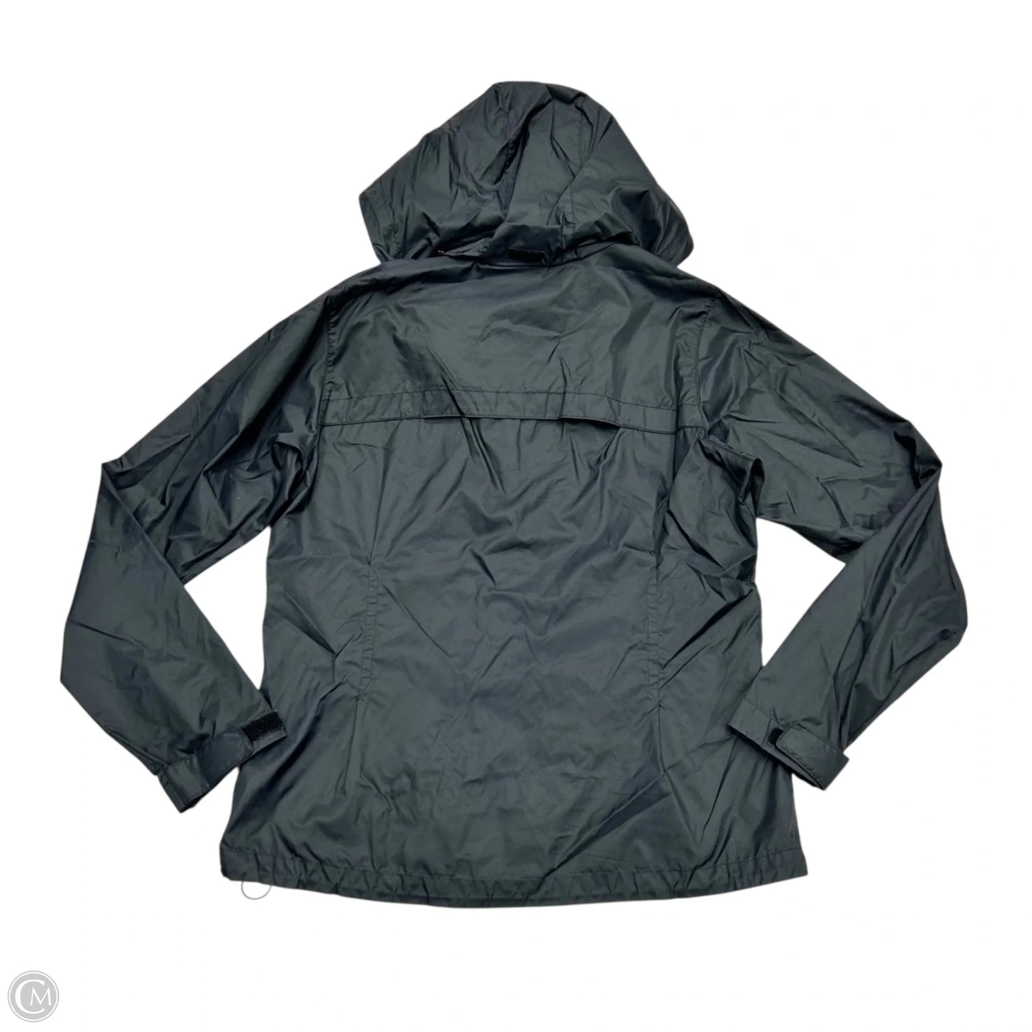 Jacket Windbreaker By Columbia In Black, Size: L