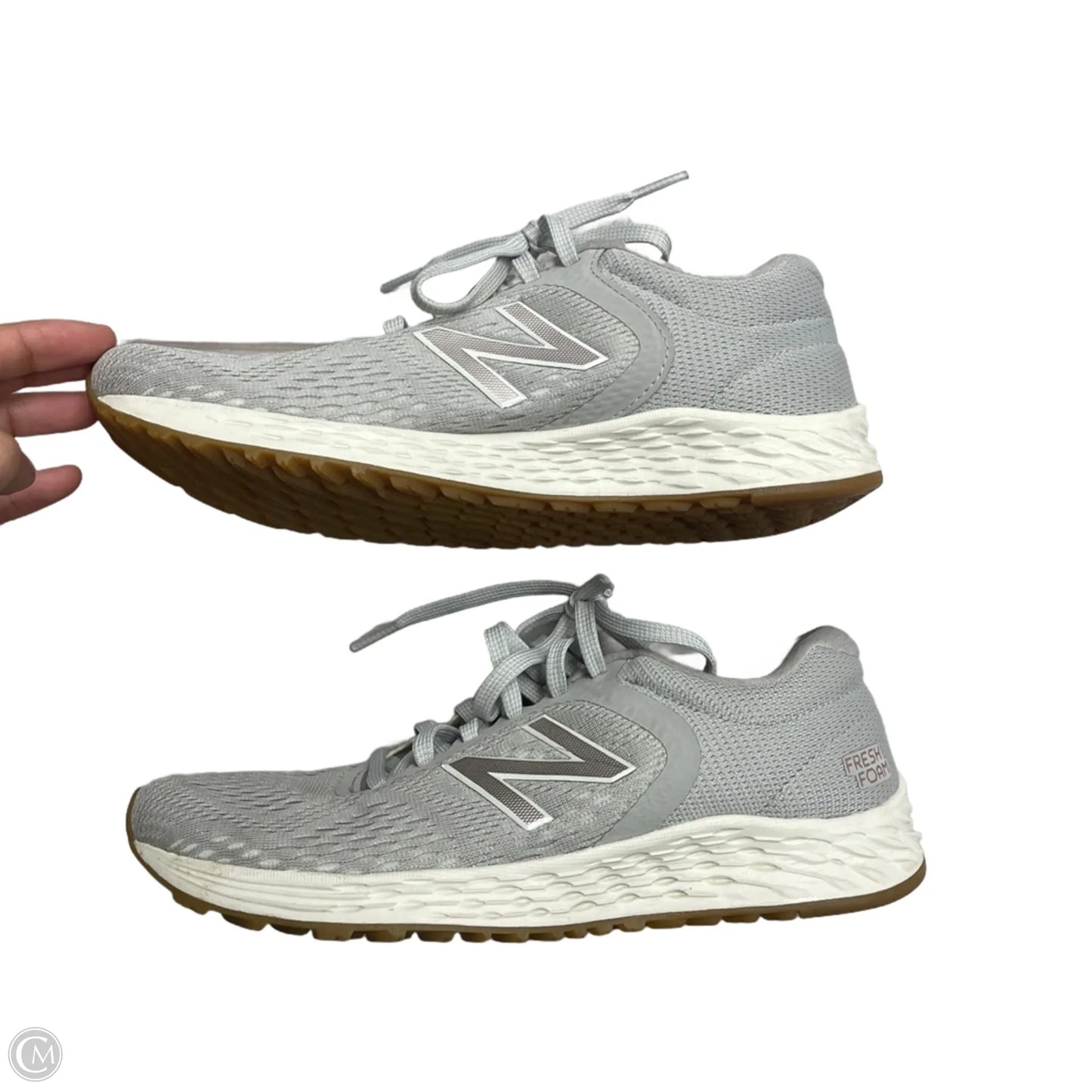 Shoes Athletic By New Balance In Grey, Size: 8