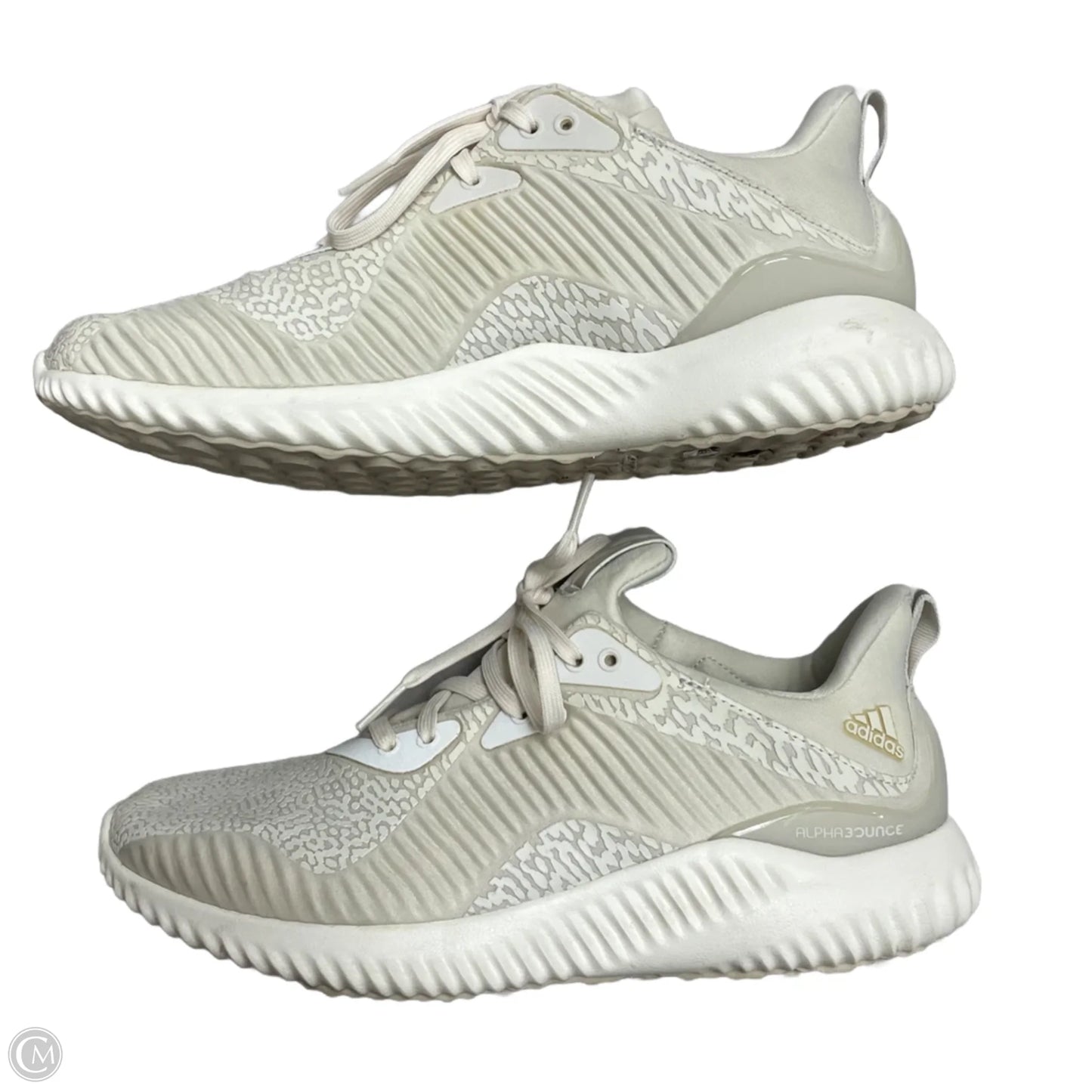 Shoes Athletic By Adidas In Ivory, Size: 8.5