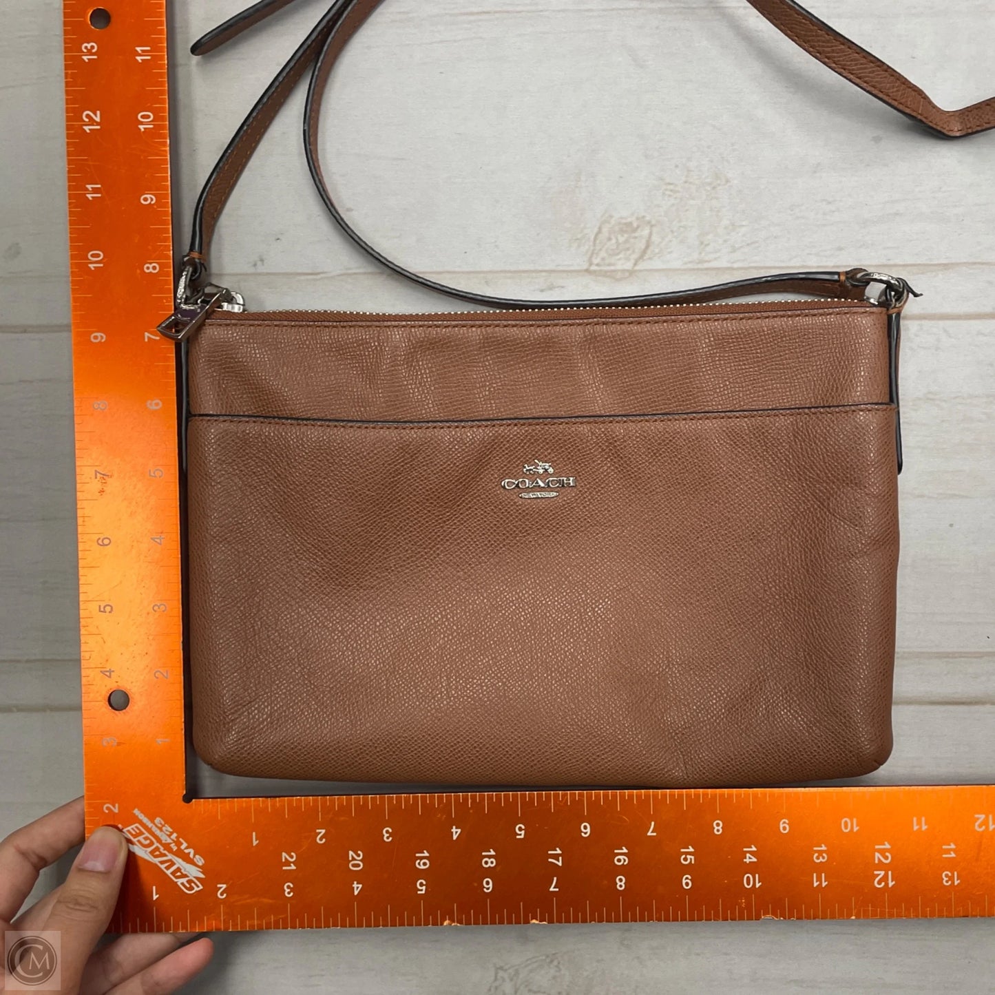 Crossbody Designer By Coach, Size: Small