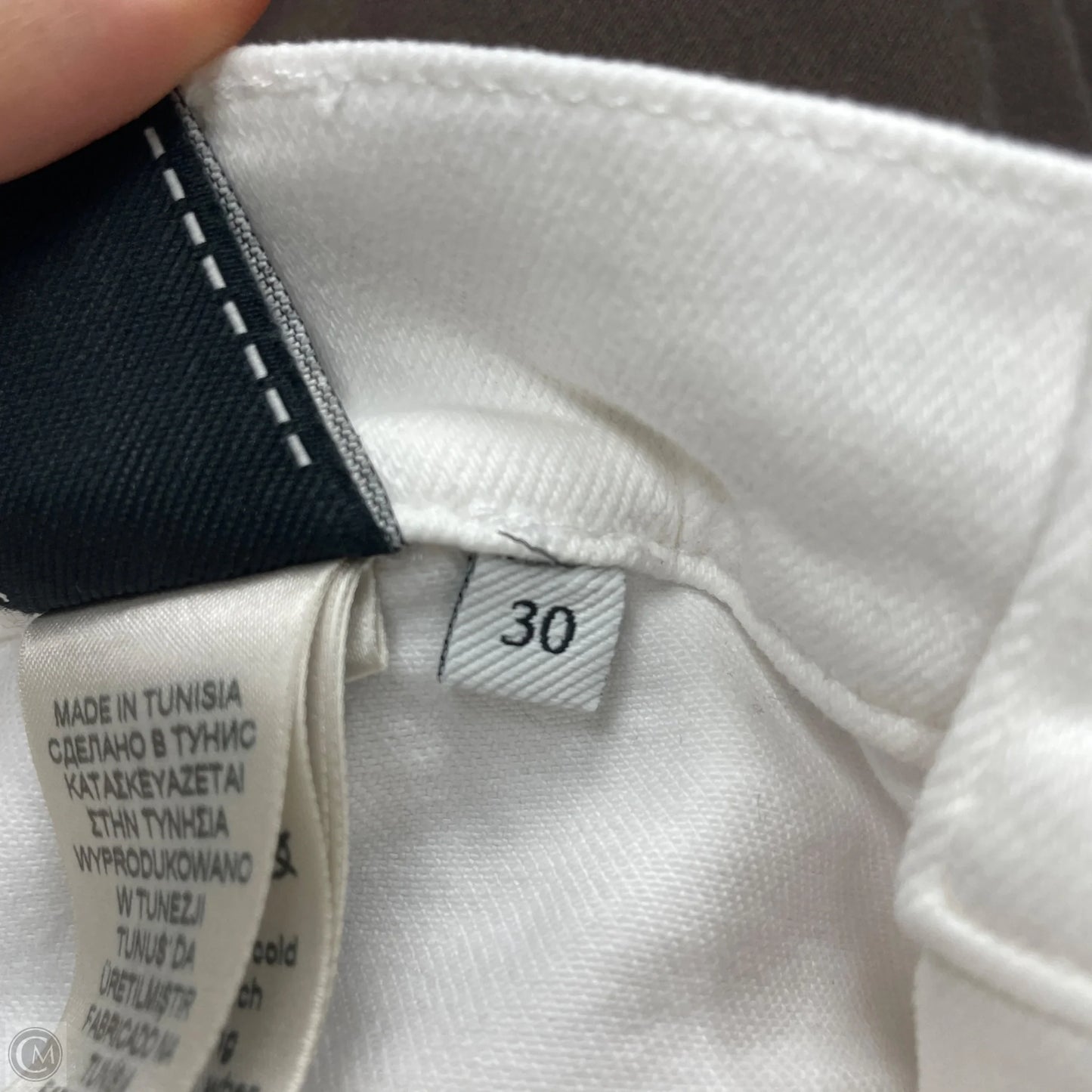 Jeans Boot Cut By 7 For All Mankind In White Denim, Size: 10