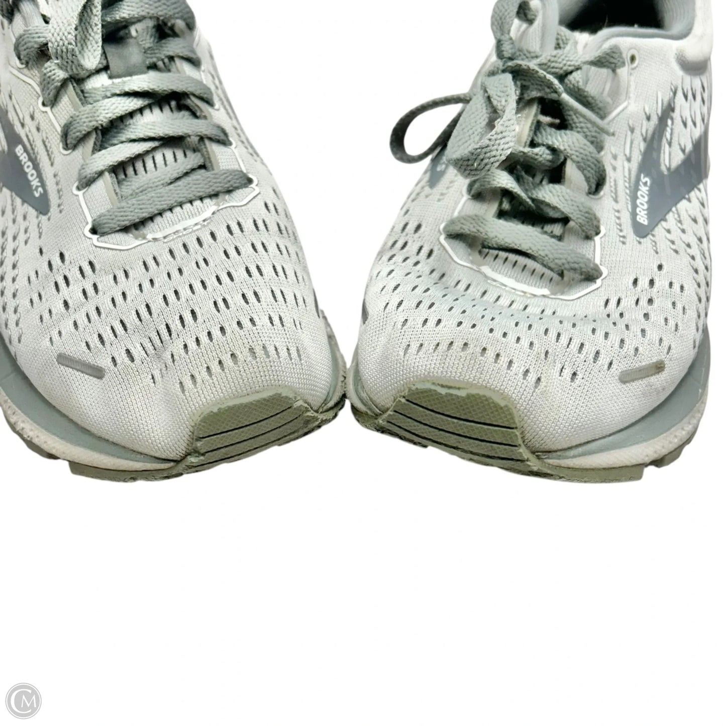 Shoes Athletic By Brooks In Grey, Size: 8.5