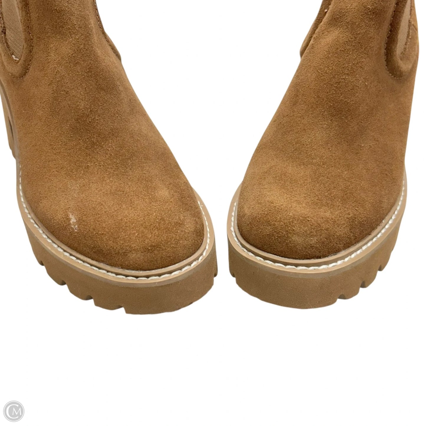 Boots Ankle Heels By Dolce Vita In Brown, Size: 6