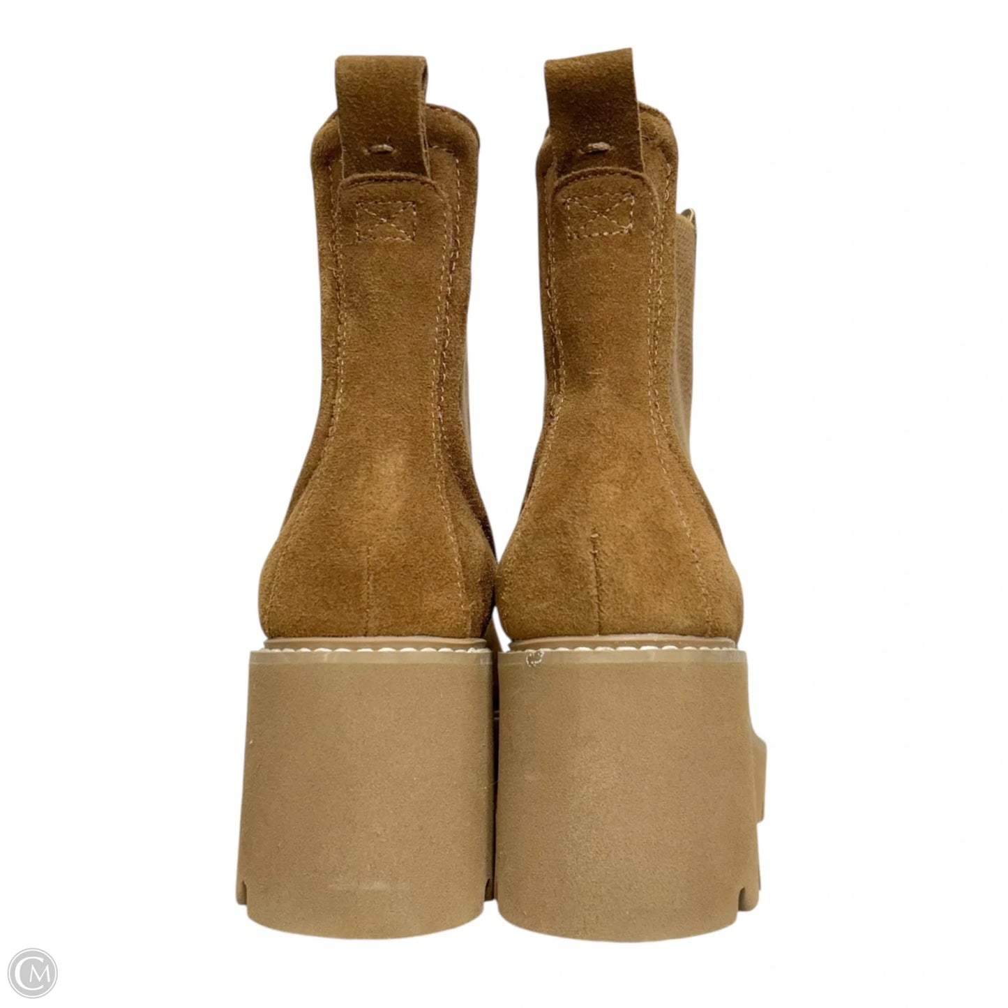 Boots Ankle Heels By Dolce Vita In Brown, Size: 6