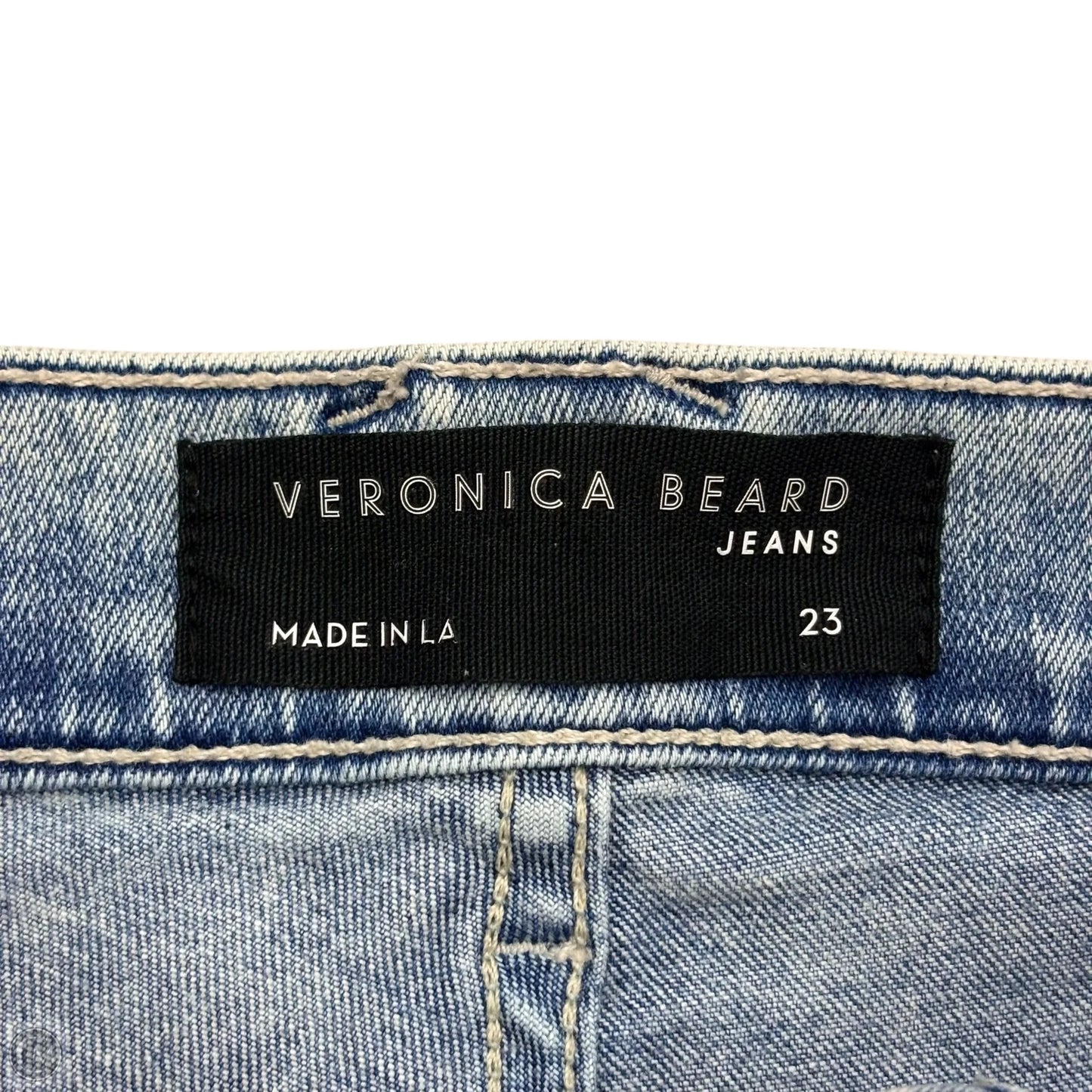 Jeans Skinny By Veronica Beard In Blue Denim, Size: 0