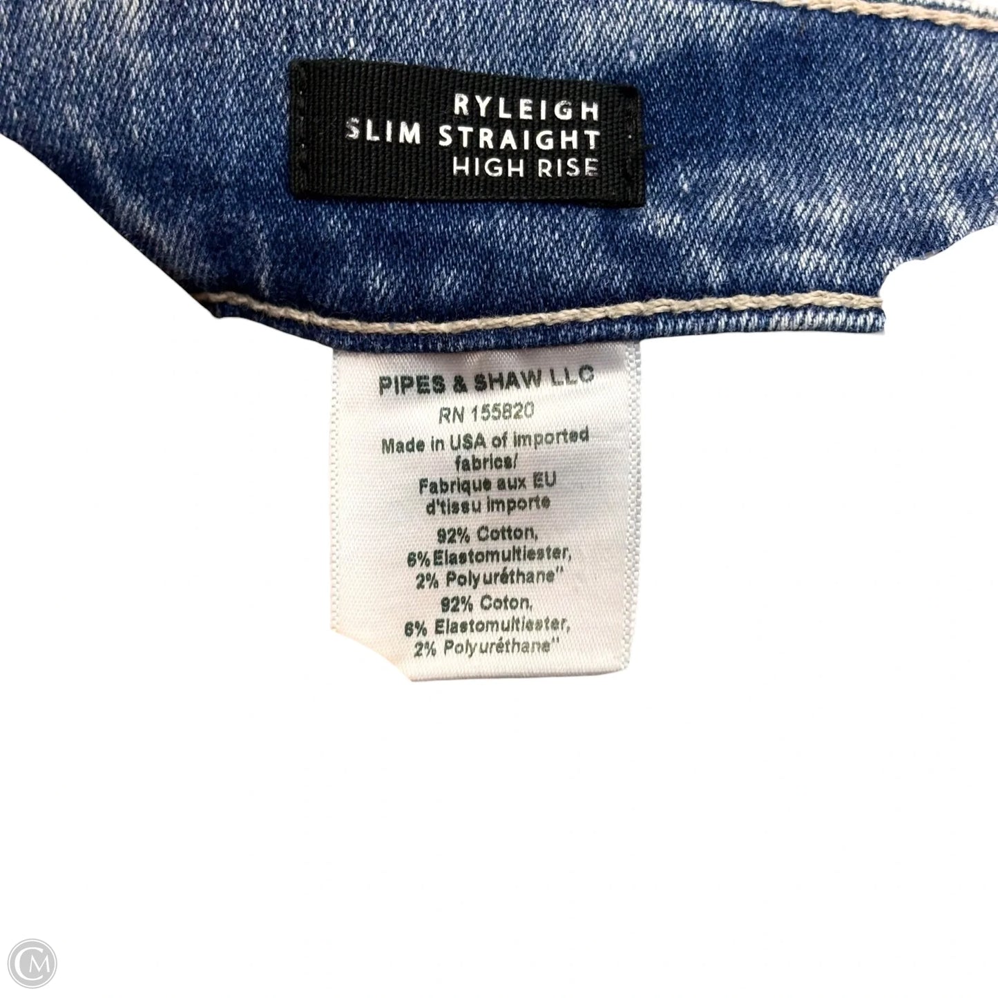 Jeans Skinny By Veronica Beard In Blue Denim, Size: 0