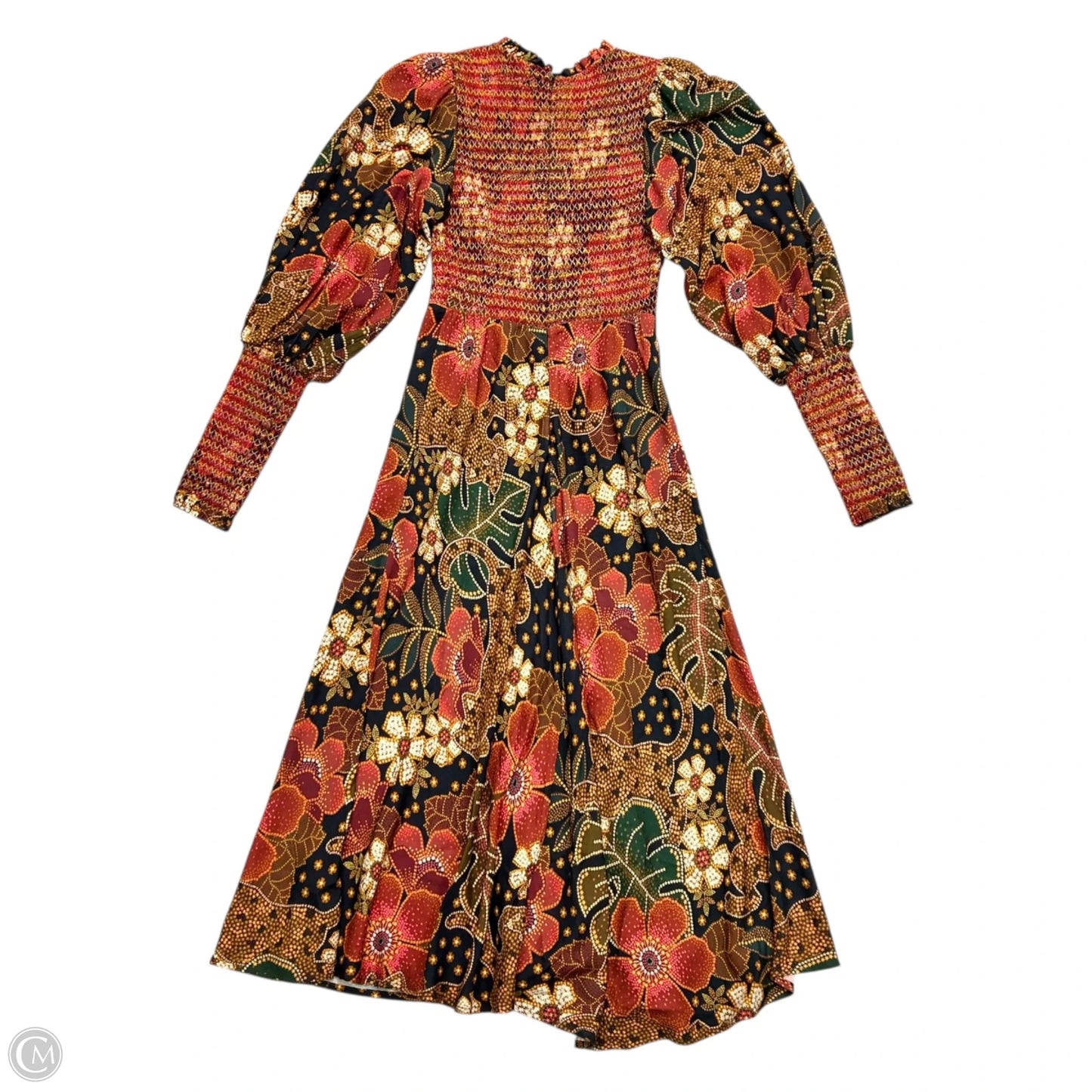 Dress Casual Maxi By Farm Rio In Black & Red, Size: Xs