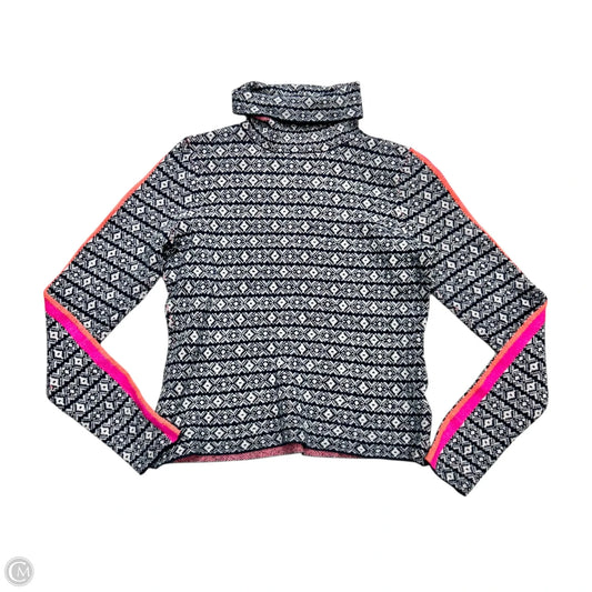 Sweater By Maeve In Blue & White, Size: M