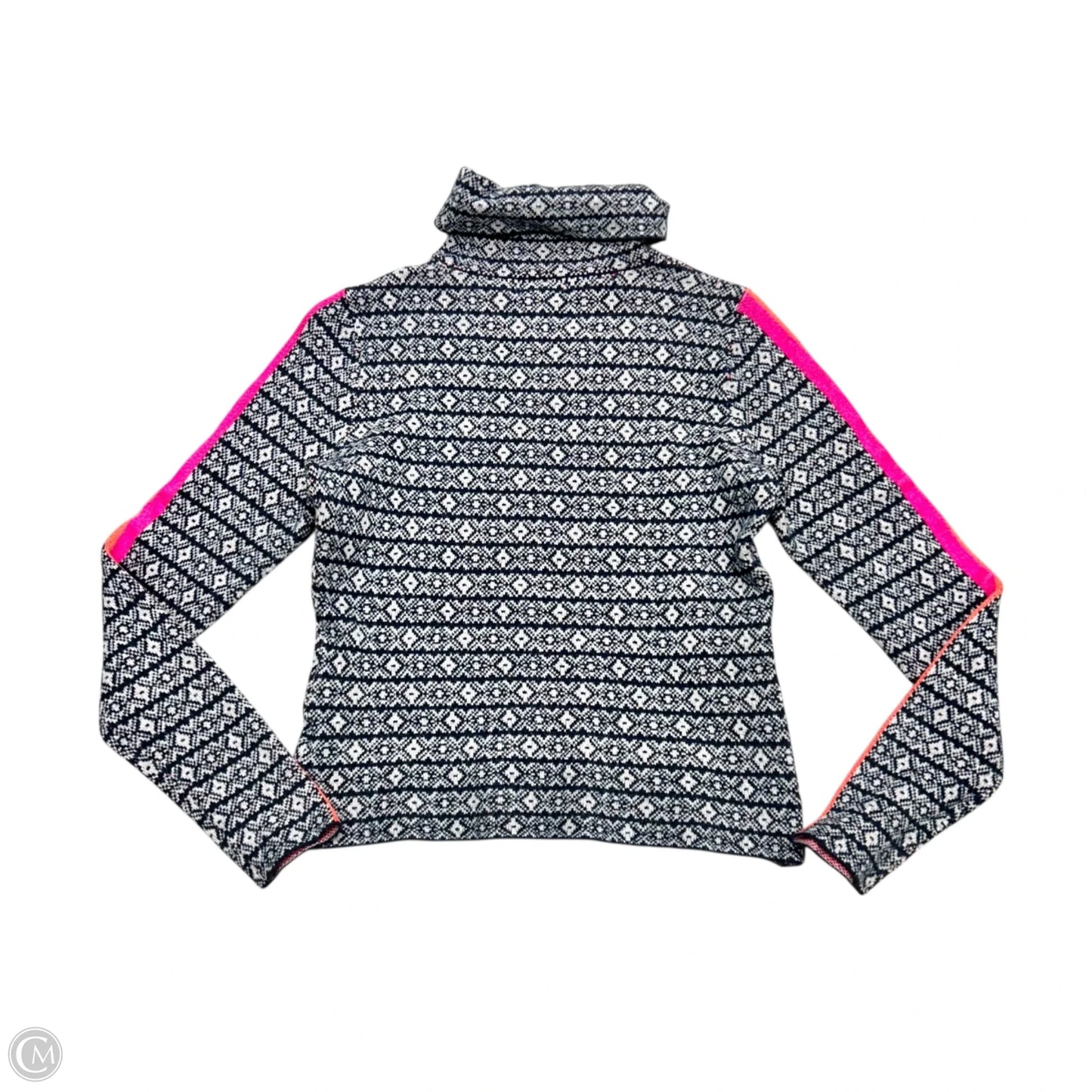 Sweater By Maeve In Blue & White, Size: M