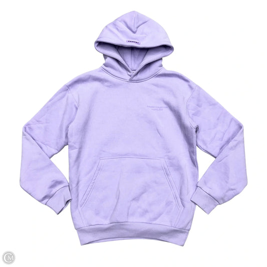 Sweatshirt Hoodie By Comfrt In Purple, Size: Xs