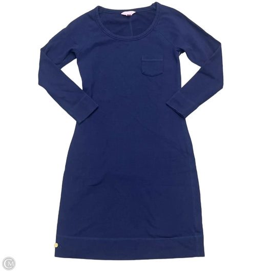 Dress Designer By Lilly Pulitzer In Navy, Size: Xxs