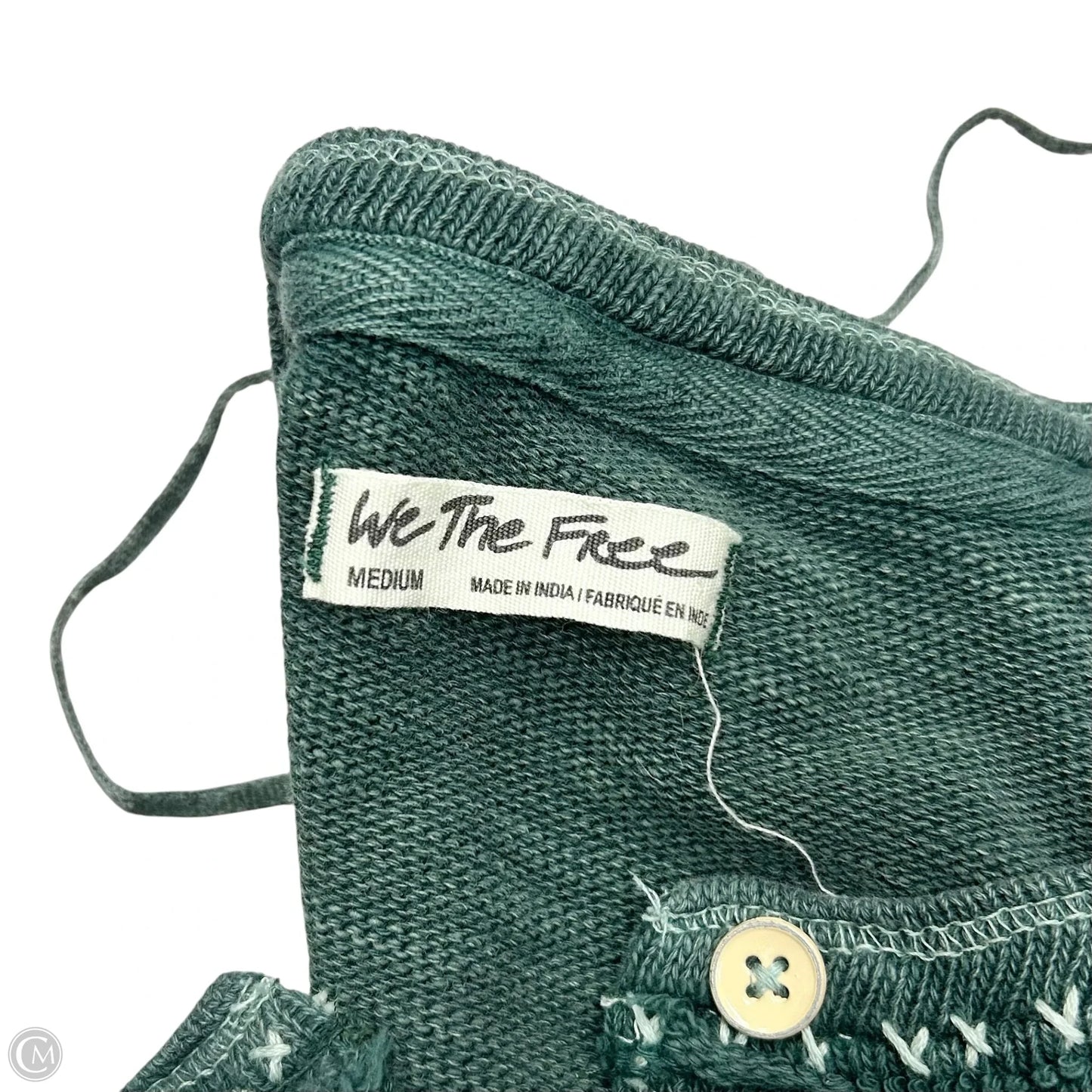 Top Long Sleeve By We The Free In Green, Size: M