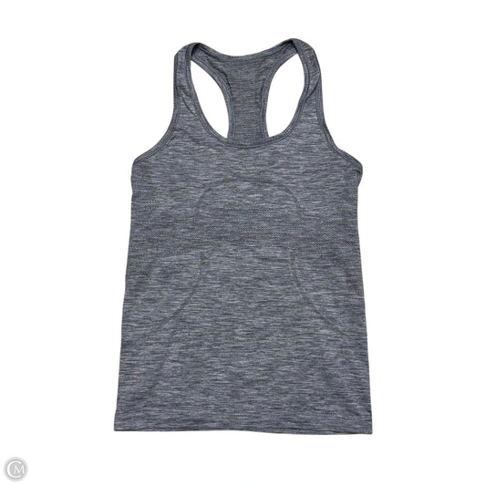 Athletic Tank Top By Lululemon In Grey, Size: S
