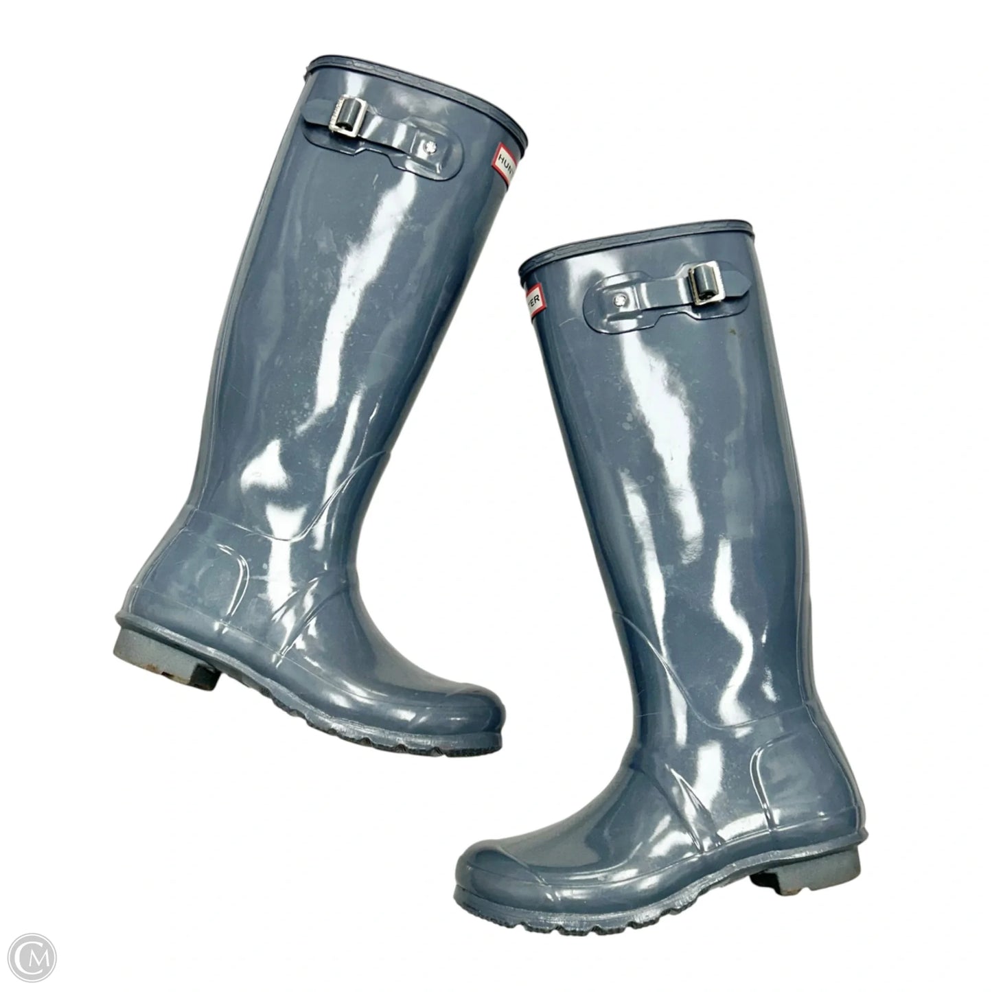 Boots Rain By Hunter In Grey, Size: 8