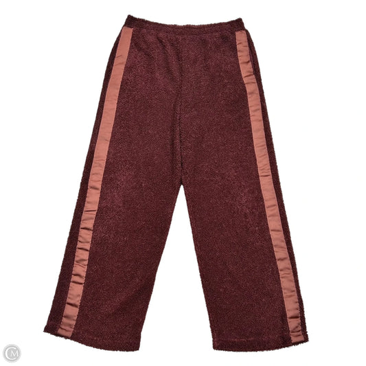 Pants Lounge By Saturday/sunday In Maroon, Size: M