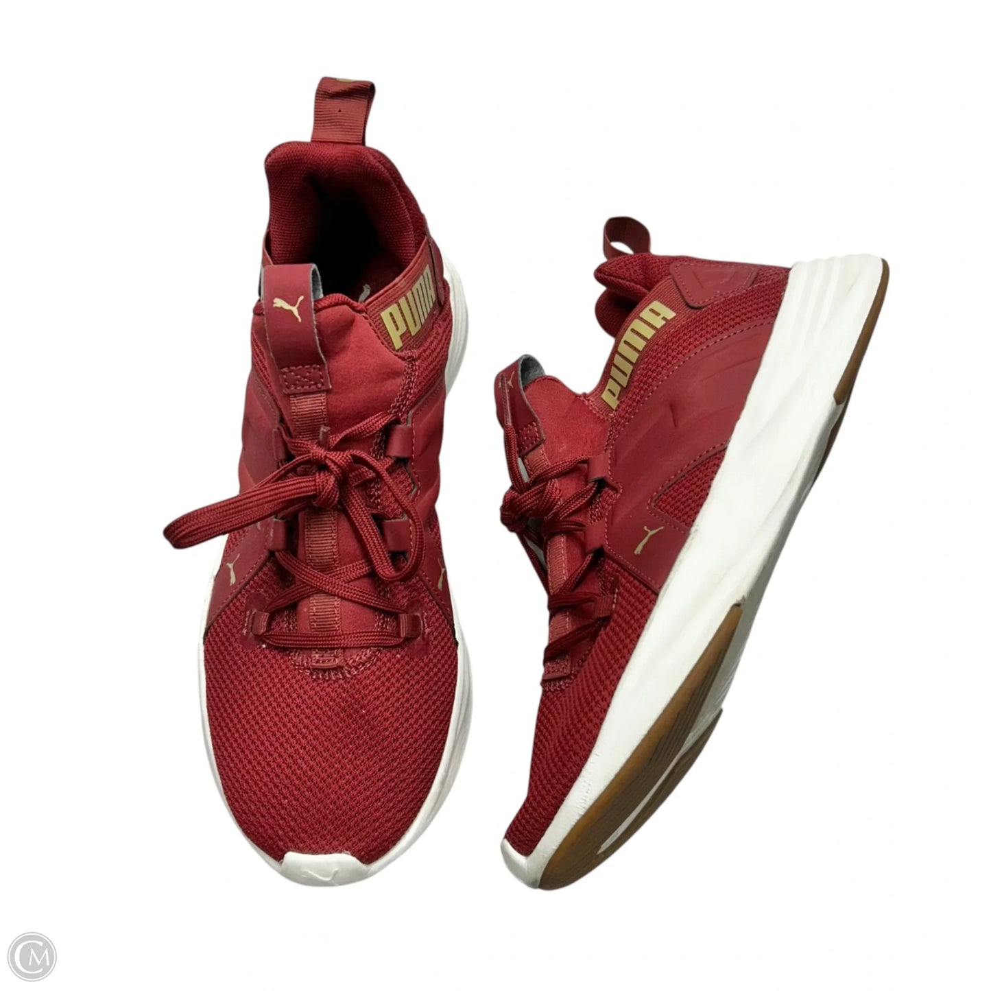 Shoes Athletic By Puma In Red, Size: 9