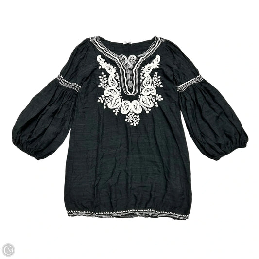 Dress Casual Short By Joie In Black & Cream, Size: M