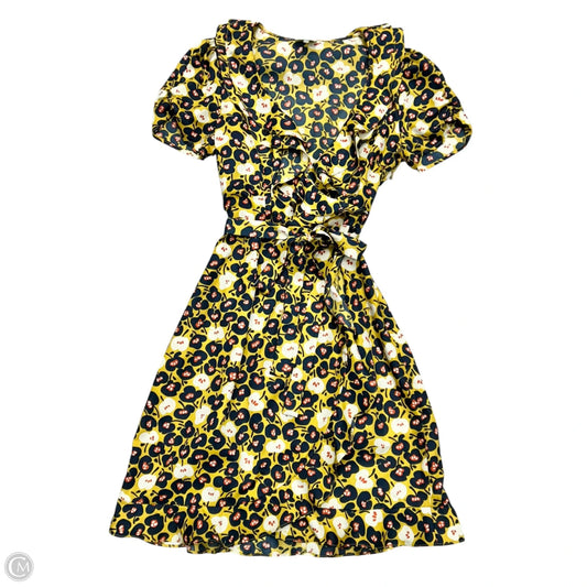 Dress Casual Short By Karen Walker In Yellow, Size: S
