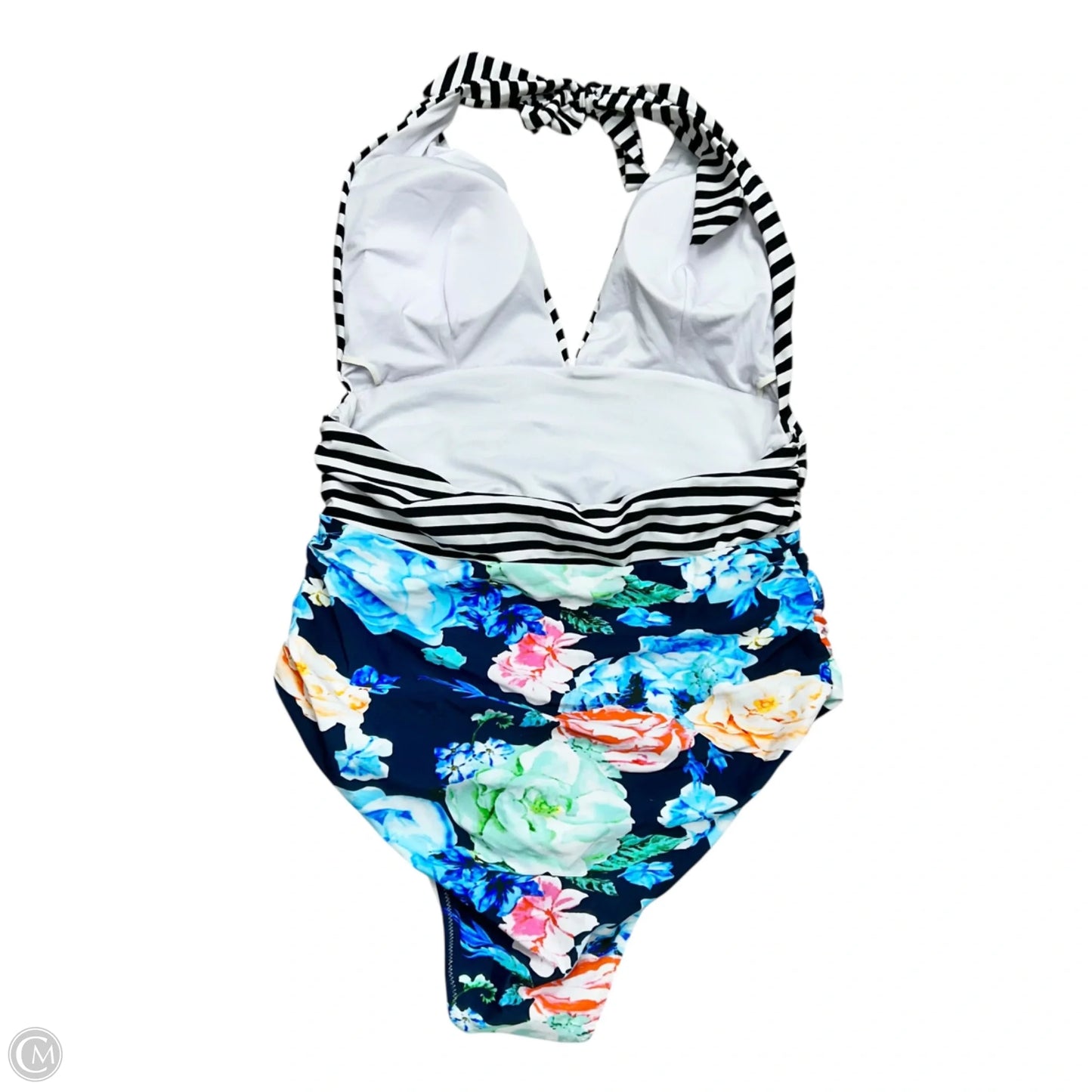 Swimsuit By Cupshe In Black & White, Size: Xl
