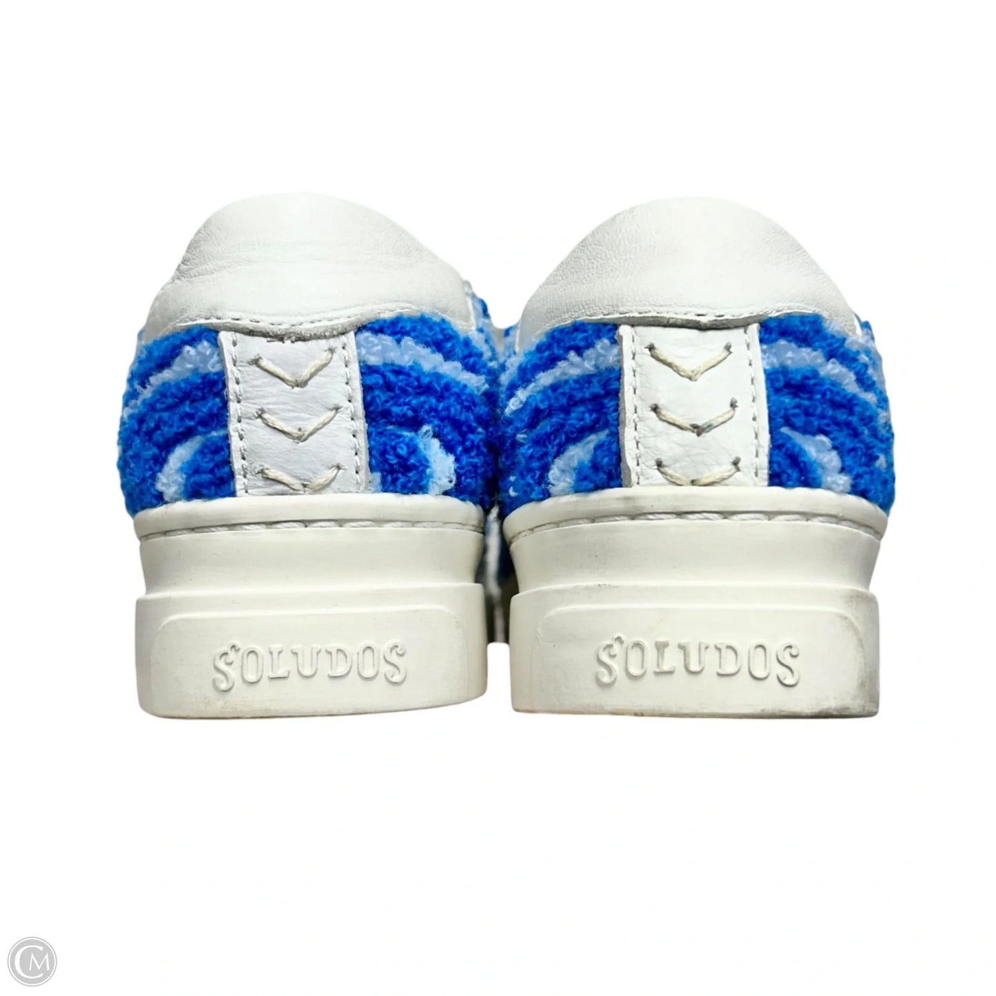 Shoes Sneakers By Soludos In Blue & White, Size: 5.5