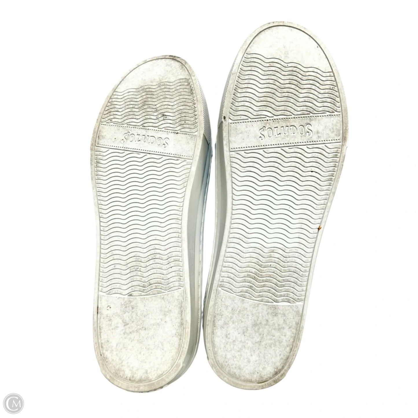 Shoes Sneakers By Soludos In Blue & White, Size: 5.5