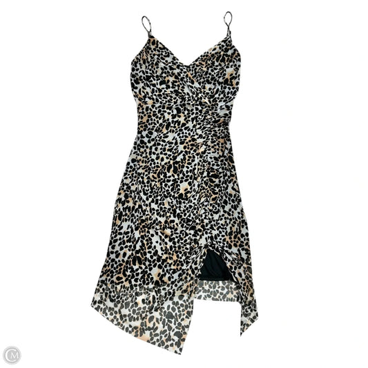 Dress Casual Short By Bcbgeneration In Leopard Print, Size: M