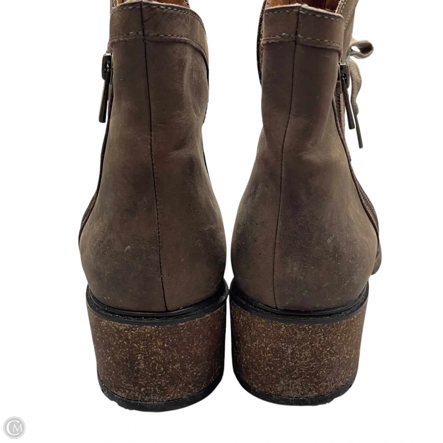 Boots Ankle Flats By Aetrex In Brown, Size: 8.5