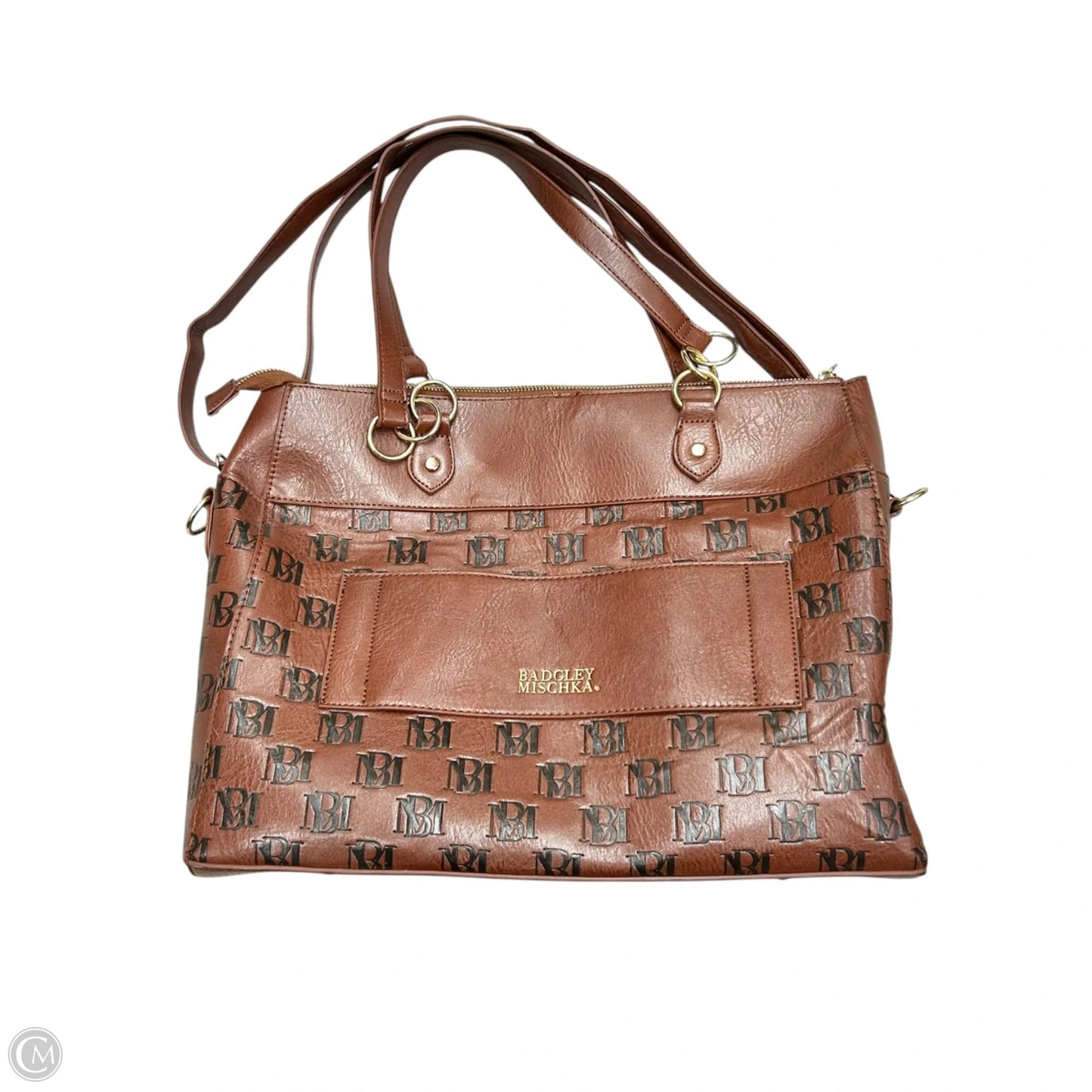 Handbag By Badgley Mischka, Size: Large