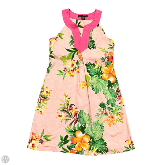 Dress Casual Short By Tommy Bahama In Pink & Yellow, Size: Xs