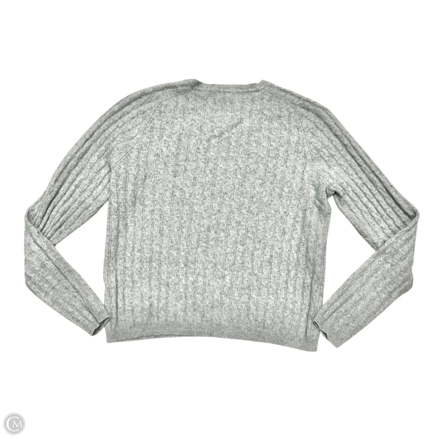 Sweater Cashmere By Valerie Stevens In Grey, Size: Mp