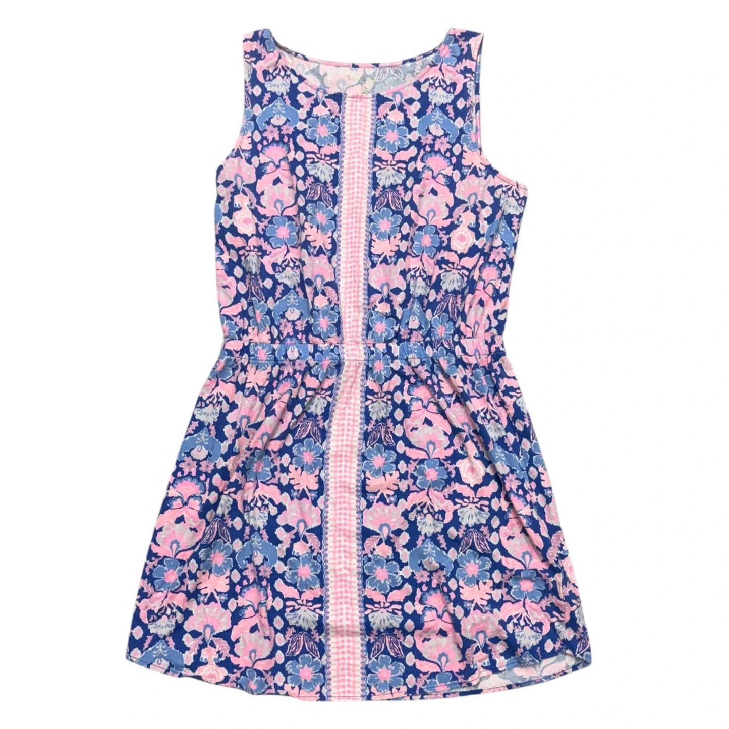Dress Designer By Lilly Pulitzer In Blue & Pink, Size: Xl