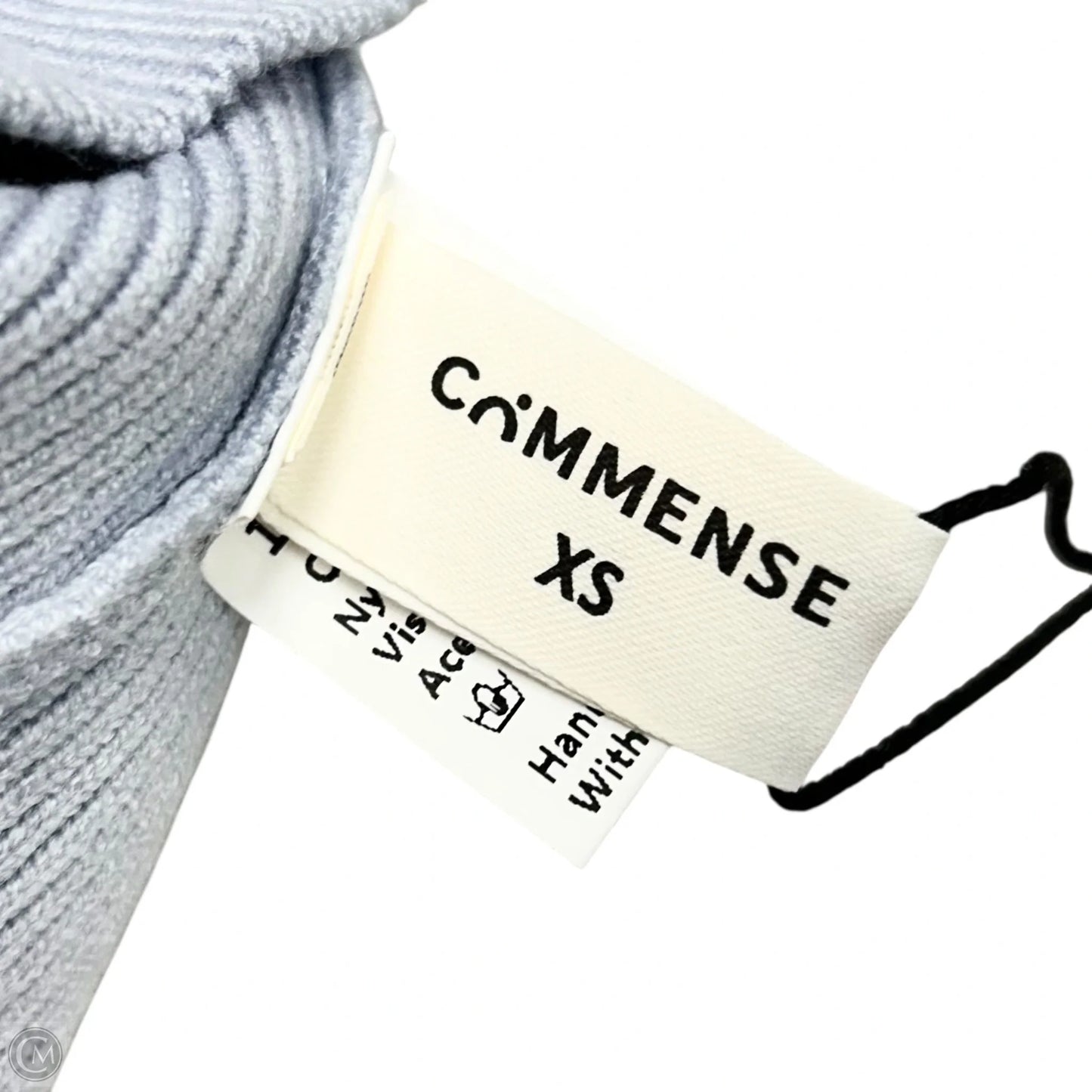 Sweater Sleeveless By Commense In Blue, Size: Xs