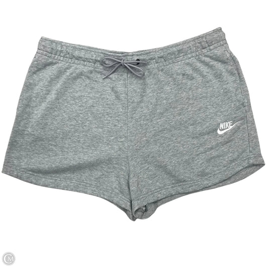 Athletic Shorts By Nike Apparel In Grey, Size: L