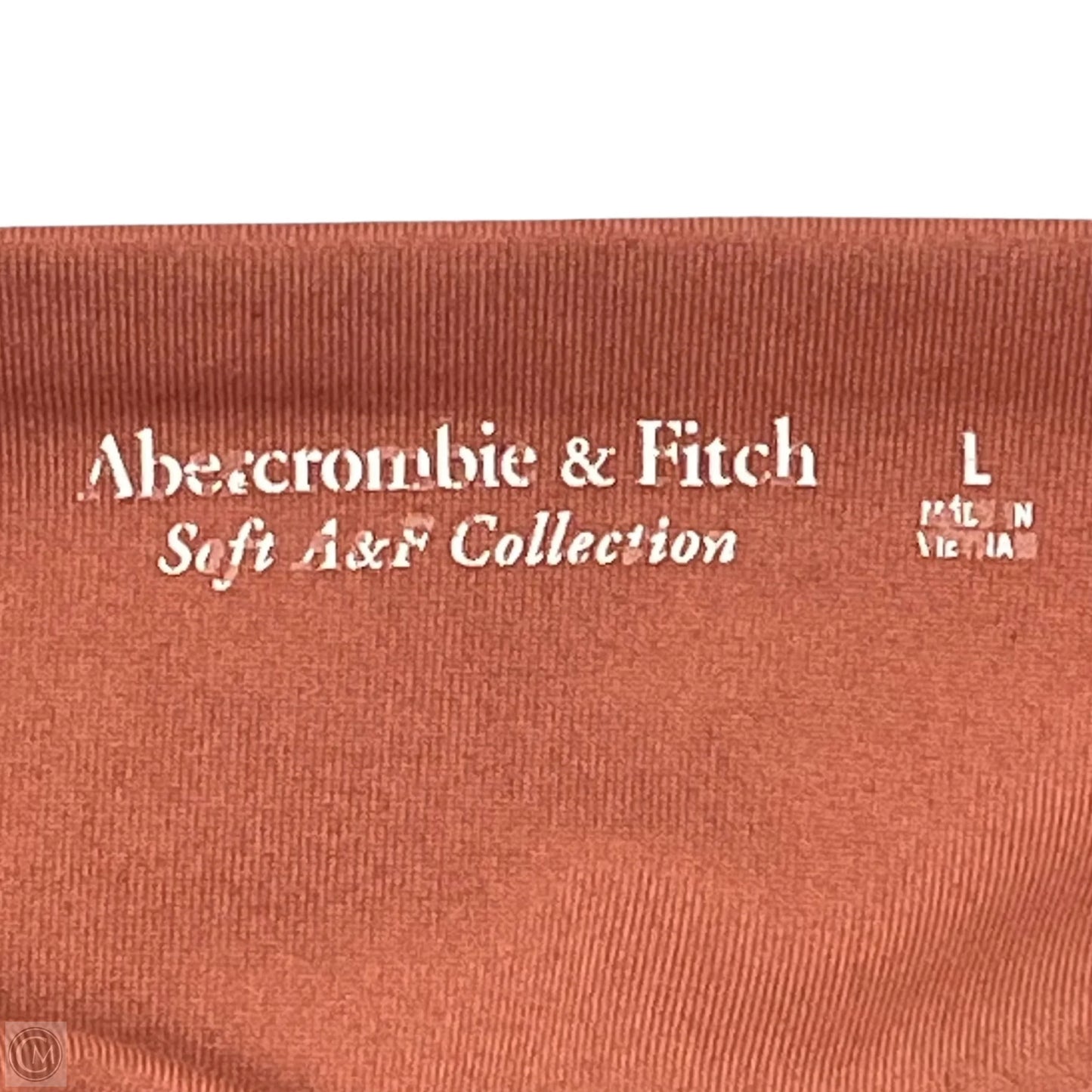 Athletic Bra By Abercrombie And Fitch In Brown, Size: L