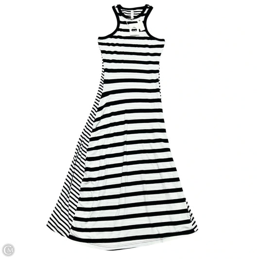 Dress Casual Maxi By Daily Practice By Anthropologie In Black & White, Size: S