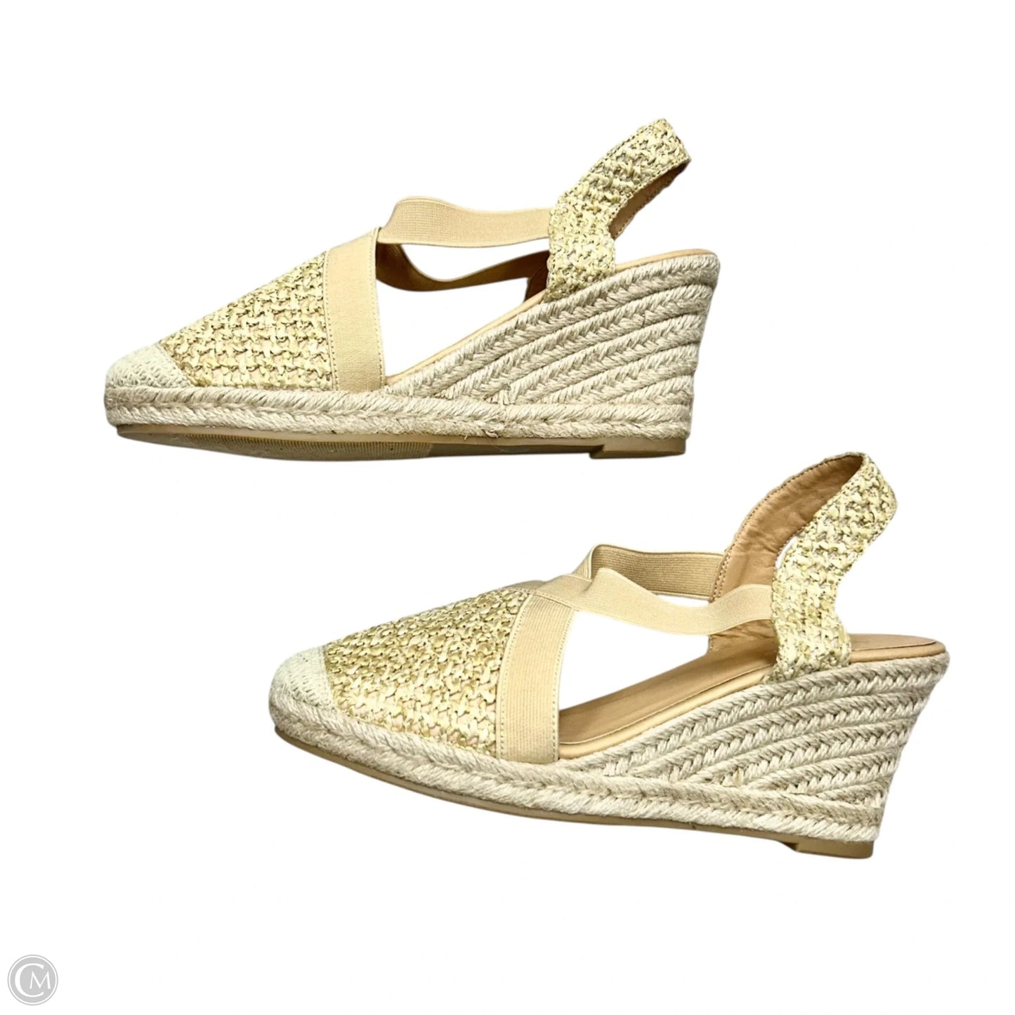 Shoes Heels Wedge By Wanted In Tan, Size: 8.5