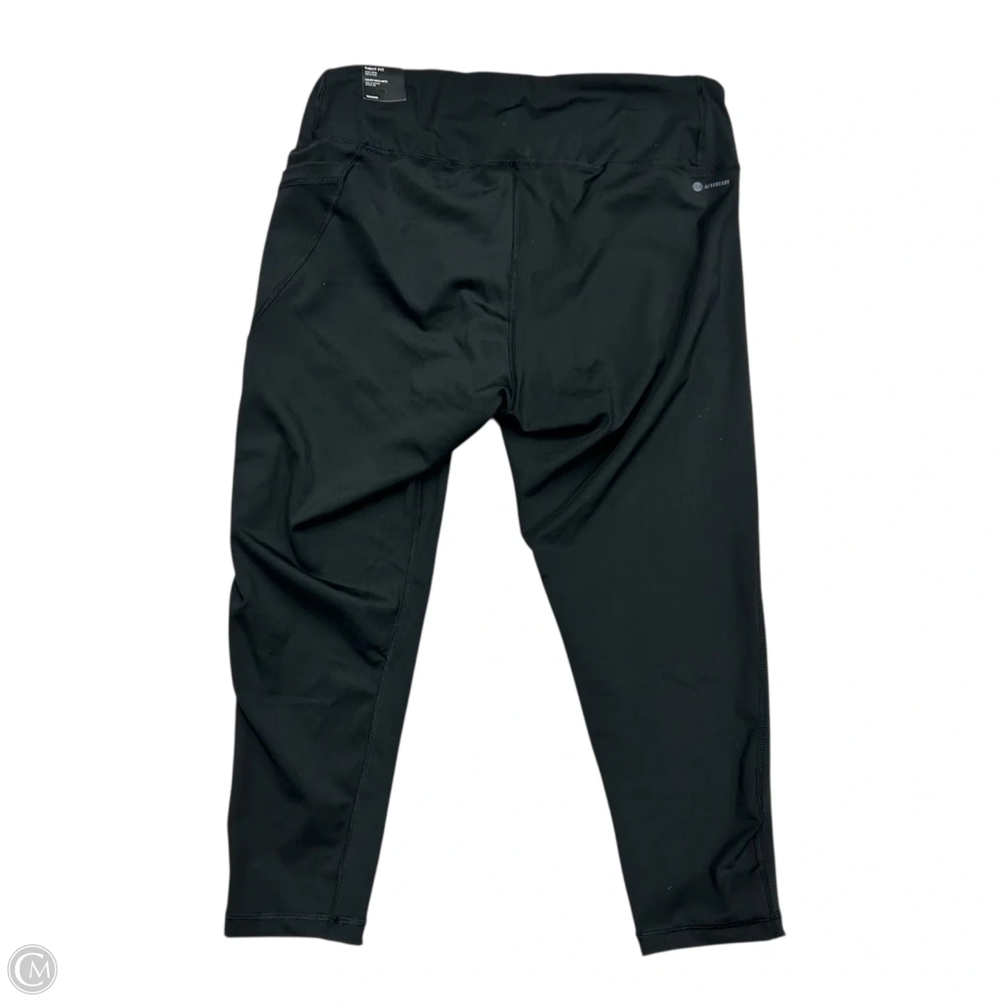 Athletic Leggings Capris By Adidas In Black, Size: 2x