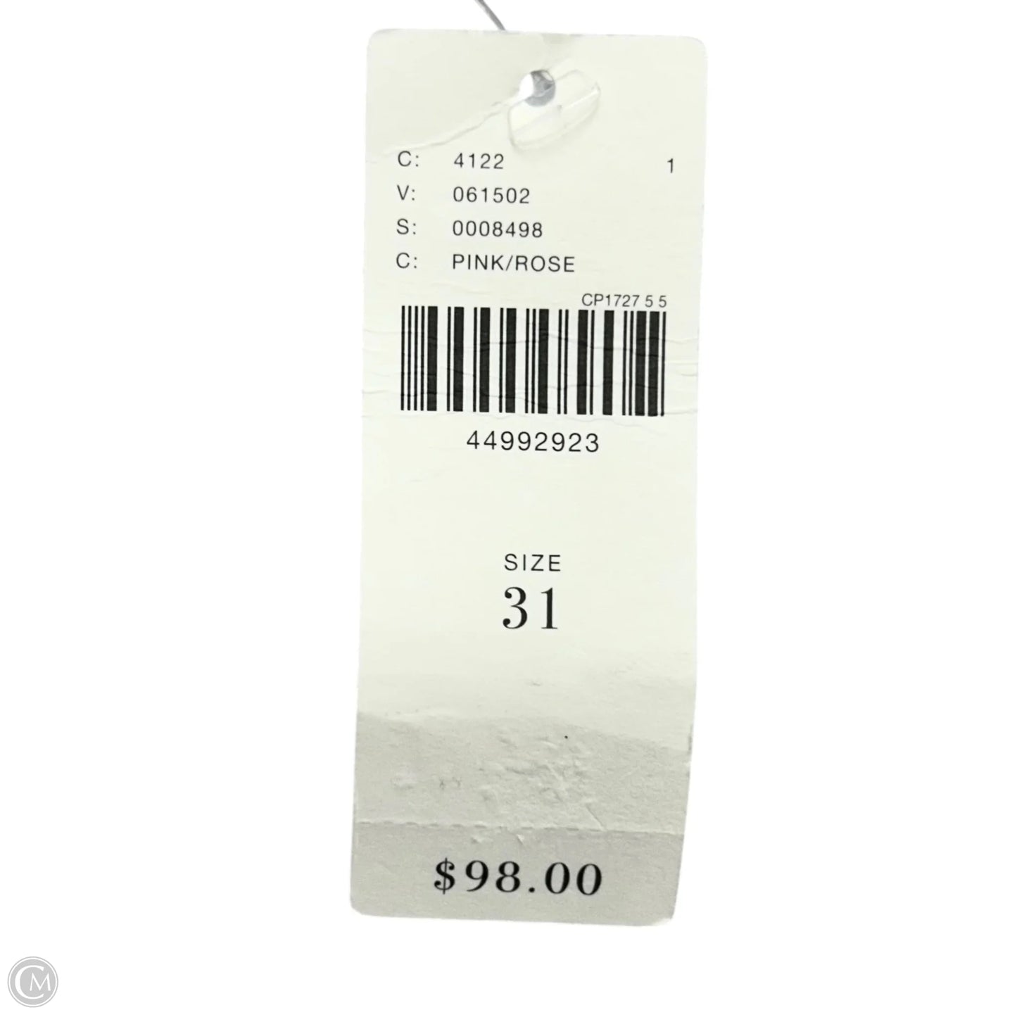 Jeans Skinny By Pilcro In Pink Denim, Size: 12