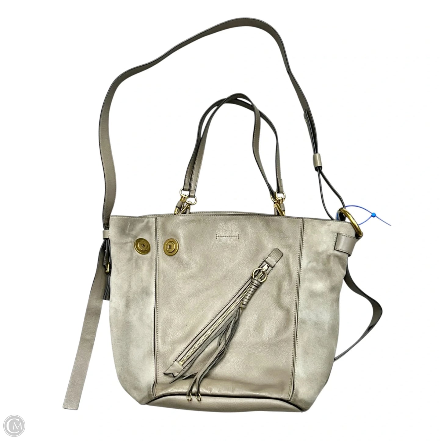 Handbag Luxury Designer By Chloe, Size: Large