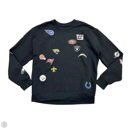 Sweatshirt Crewneck By Nfl In Black, Size: M