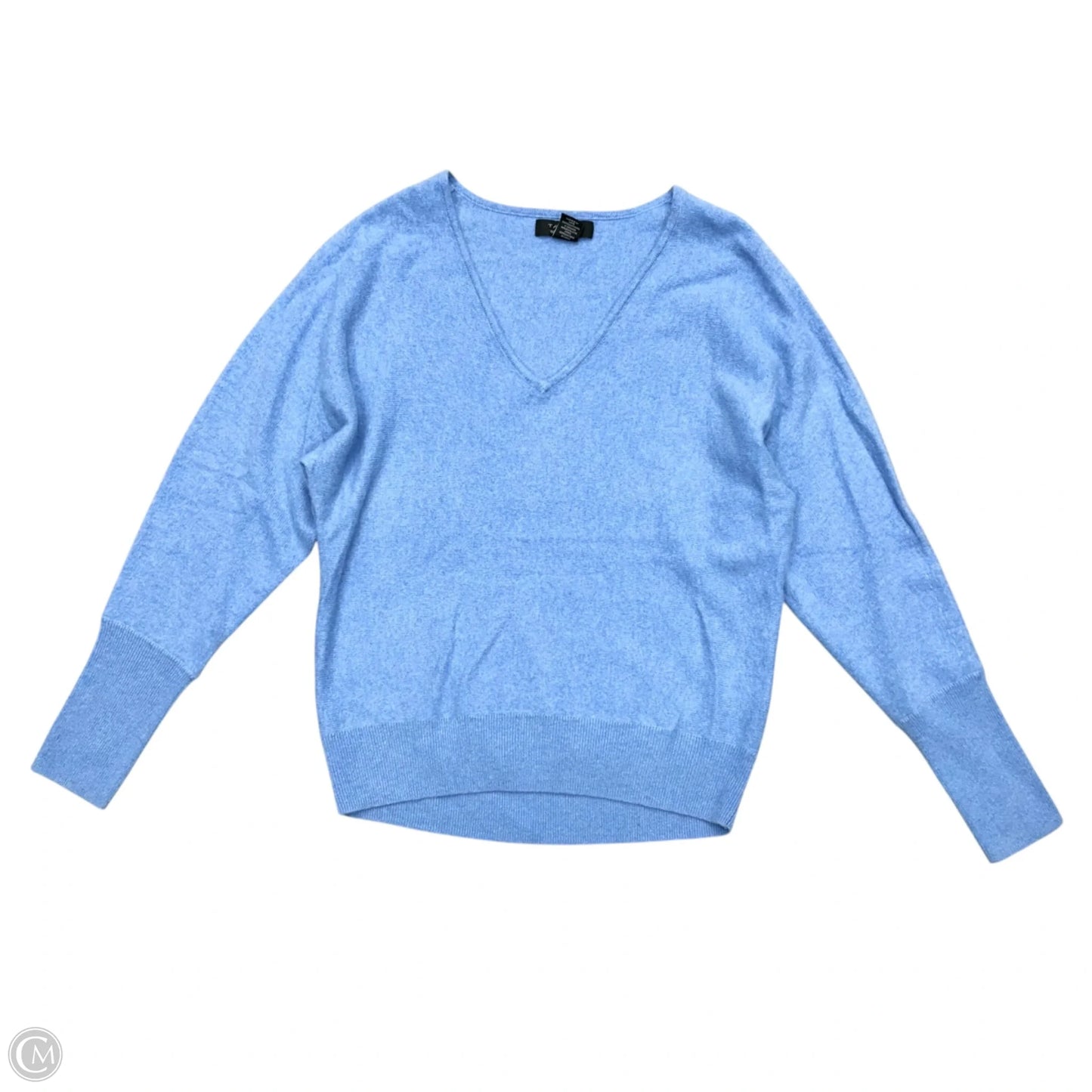 Sweater Cashmere By Tahari In Blue, Size: L