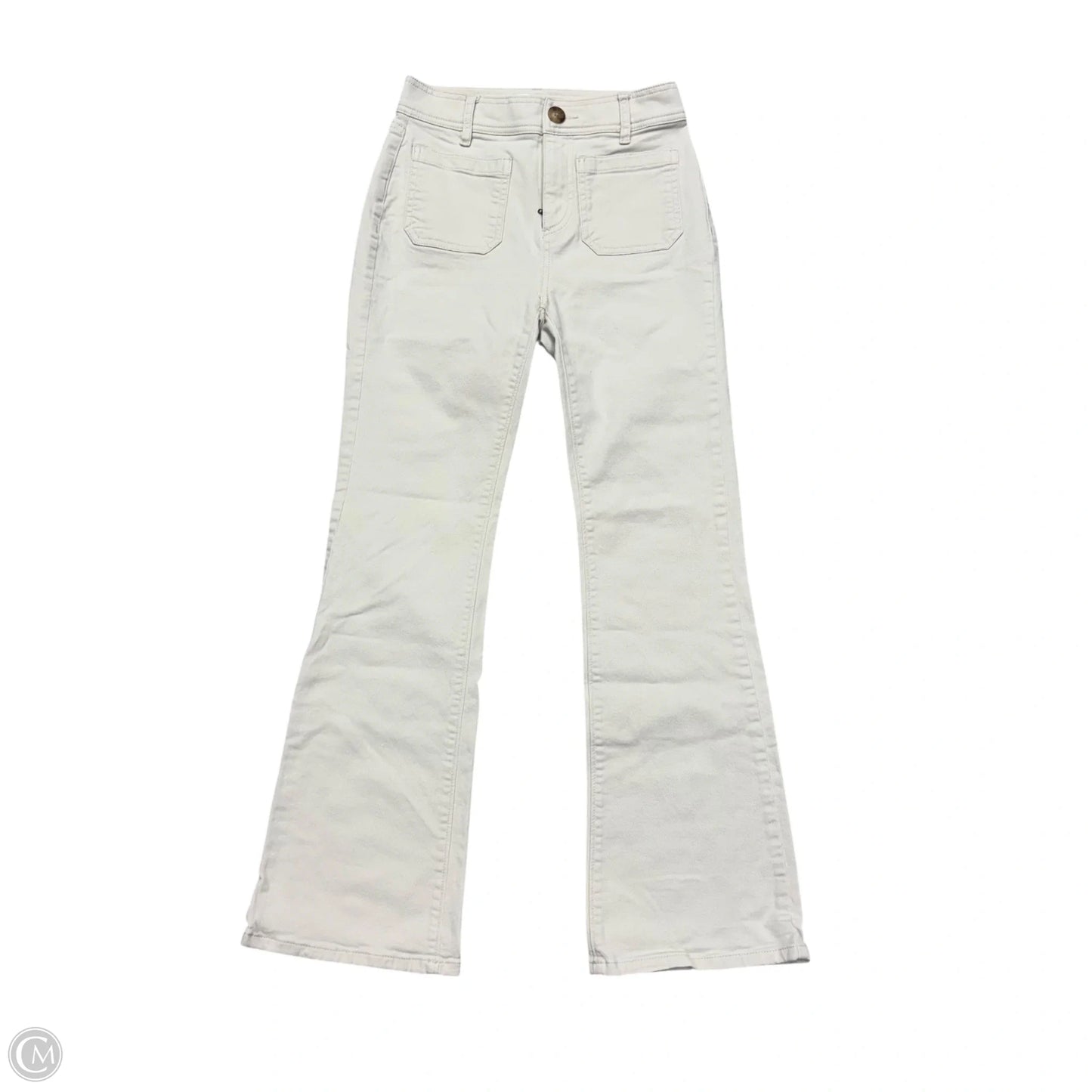 Jeans Boot Cut By Loft In Tan Denim, Size: 0