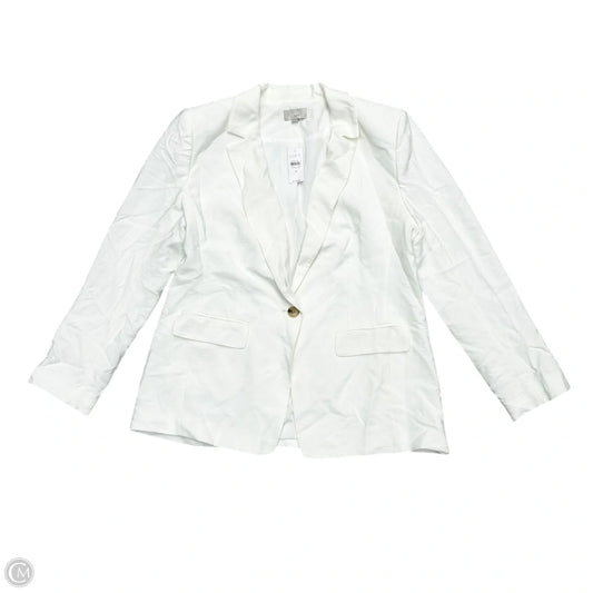 Blazer By Loft In White, Size: Xl